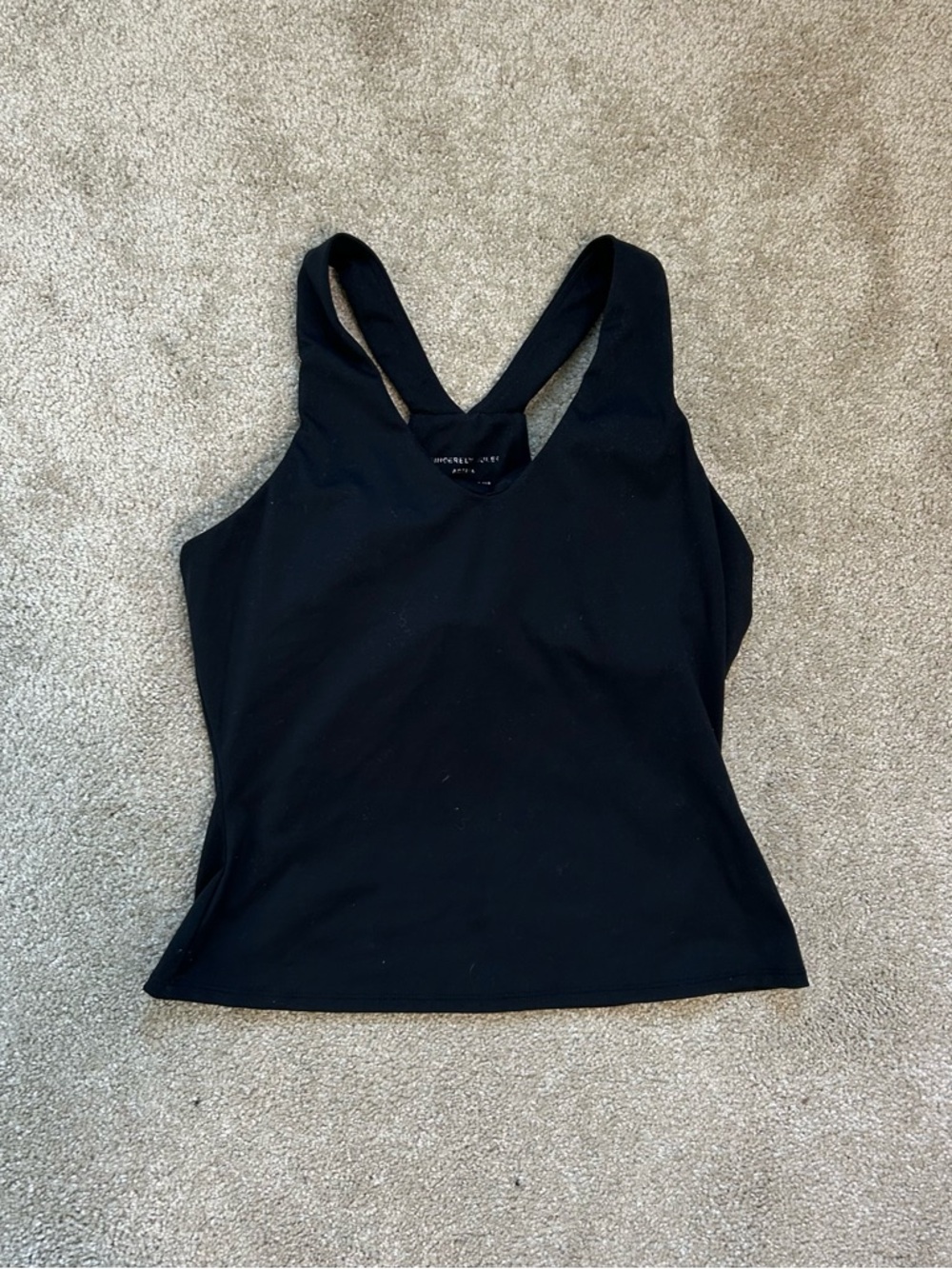 Sincerely Jules Black Racerback Tank Top
